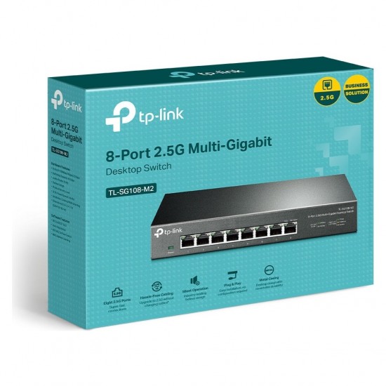 TP-Link TL-SG108-M2 8 Port 2.5G Gigabit Switch