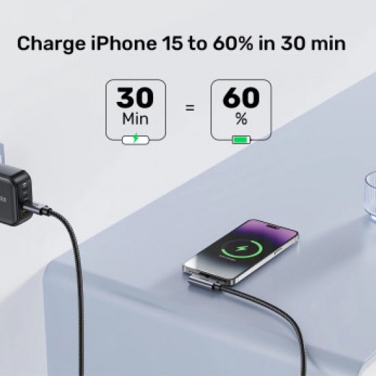 Unitek C14123BK-2M 2 m Type-C to Type-C Hızlı Şarj Kablosu