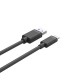 Unitek C14103BK-1.5M 1.5 m USB to Type-C Hızlı Şarj Kablosu