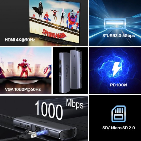 Unitek D1113A Laptop Docking Station