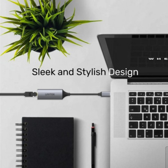 Unitek U1312A Type-C to Ethernet Dönüştürücü