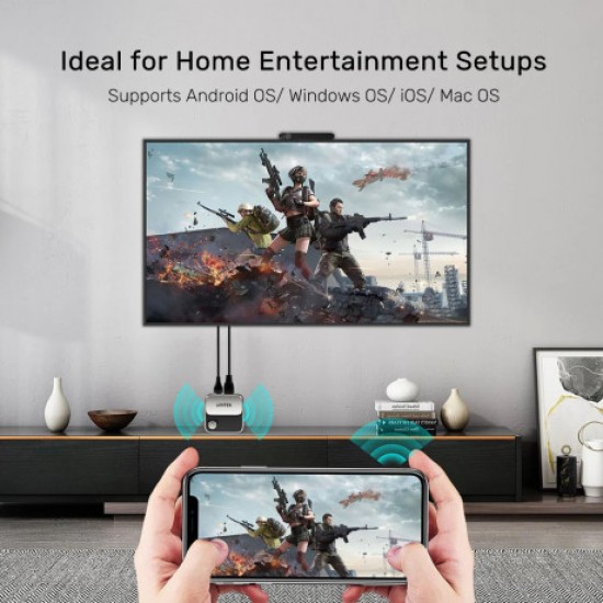 Unitek 4K Kablosuz Görüntü Aktarım Cihazı (V1162B)