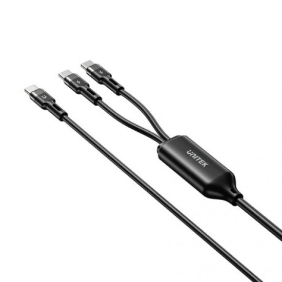 Unıtek 2in1 Type-c Hızlı Şarj Kablo C14146abk01