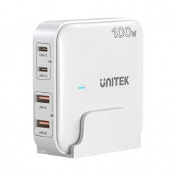 Unitek 100W Masaüstü Gan Şarj Istasyonu Beyaz (P1229AWH)