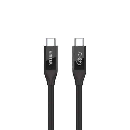 Unitek C14100BK-0.8M 0.8 m Type-C to Type-C Hızlı Şarj Kablosu
