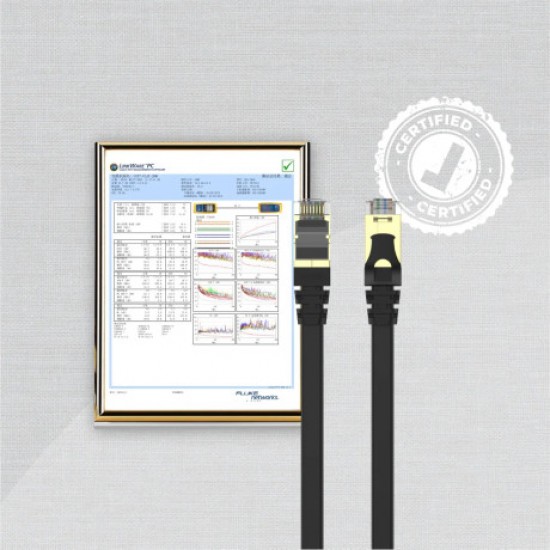 Unitek C1897BK-1M 1 m CAT7 Patch Kablo